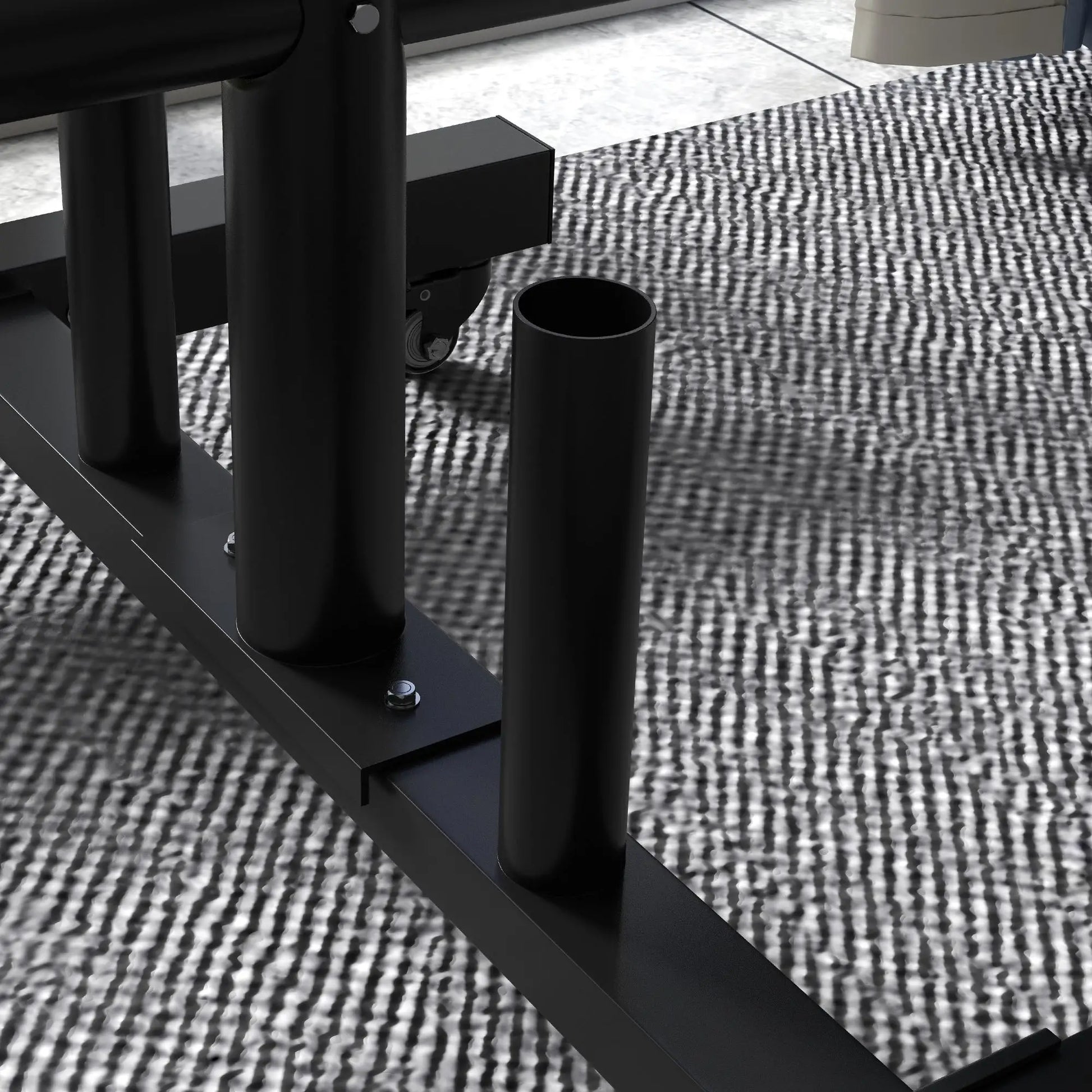 Weight Plate Rack, Holder for 2 Inch Plates and Bars, 440 Lbs Capacity More-Strength Training Equipment at Gallery Canada