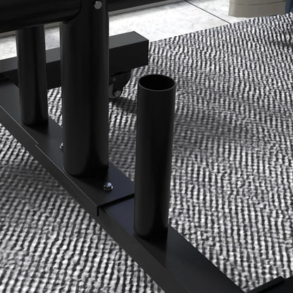 Weight Plate Rack, Holder for 2 Inch Plates and Bars, 440 Lbs Capacity More-Strength Training Equipment at Gallery Canada