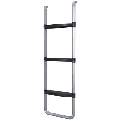Steel Trampoline Ladder, 2/3 Steps, 38 Inch Length Trampolines Silver Tone at Gallery Canada