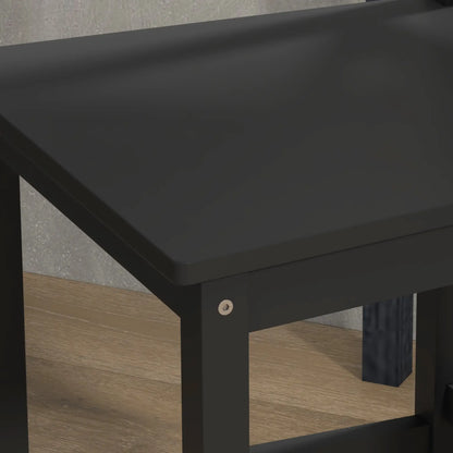 Farmhouse Counter Height Stools Set of 2, Solid Wood, Kitchen Island Bar Stools at Gallery Canada