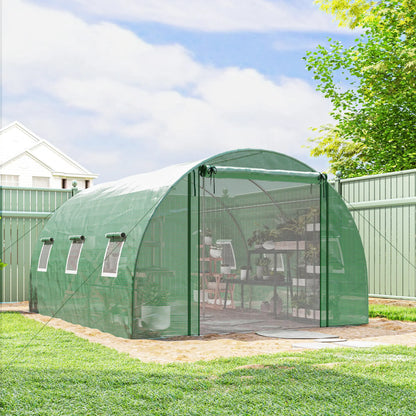 Walk-in Tunnel Greenhouse, 13'x9.8'x6.6', Green Tunnel Greenhouses at Gallery Canada