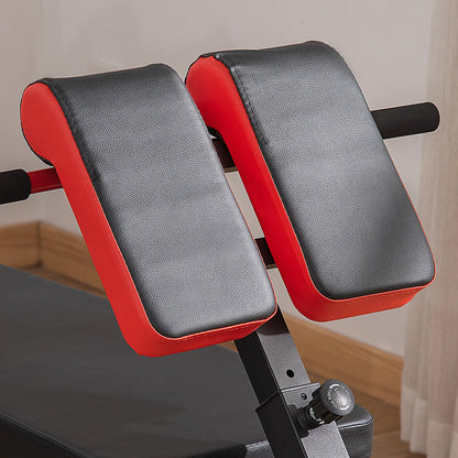Adjustable Weight Bench, Roman Chair, Hyper Extension, Ab Sit Up, Black and Red Weight Benches at Gallery Canada