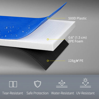 12FT Trampoline Spring Cover, Waterproof, Tear-Resistant, Multi-Colored Trampolines at Gallery Canada