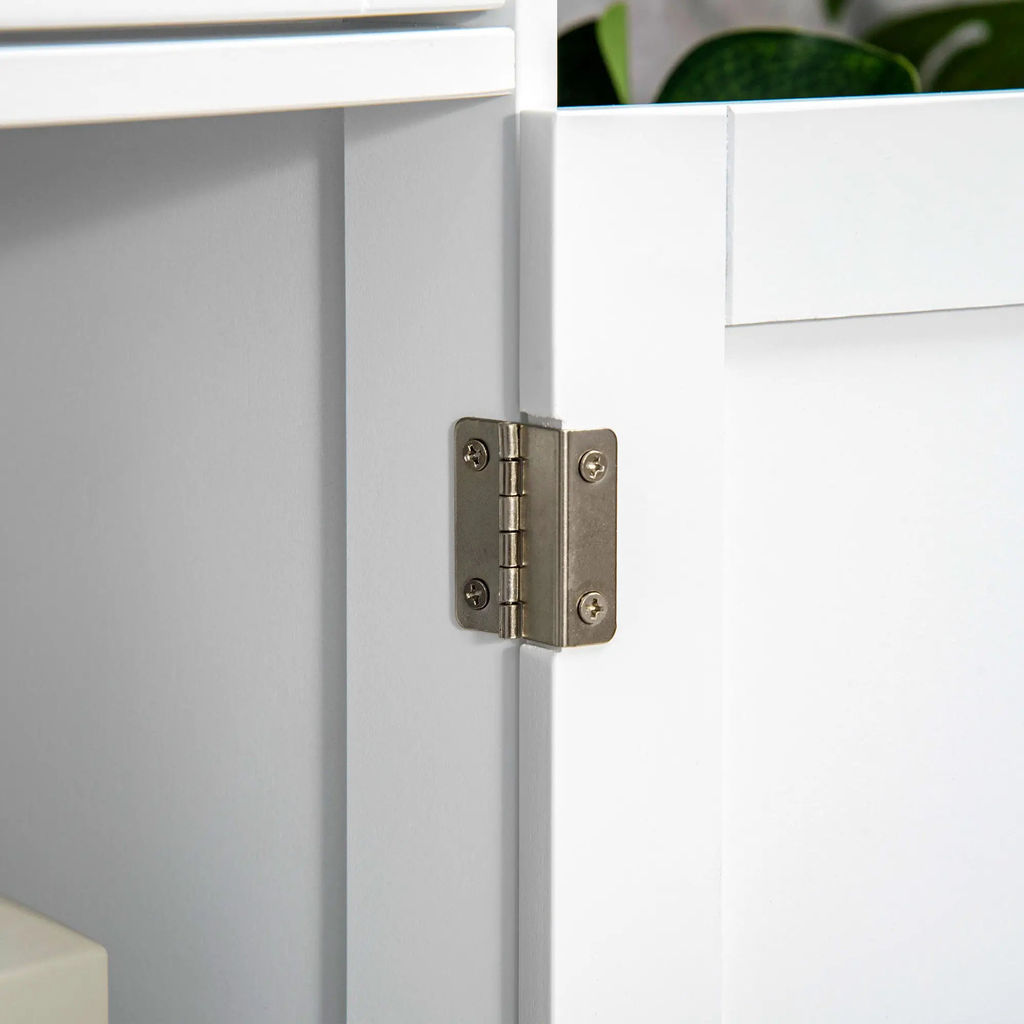 Bathroom Storage Cabinet, 2 Drawers, Adjustable Shelf, White Bathroom Cabinets at Gallery Canada
