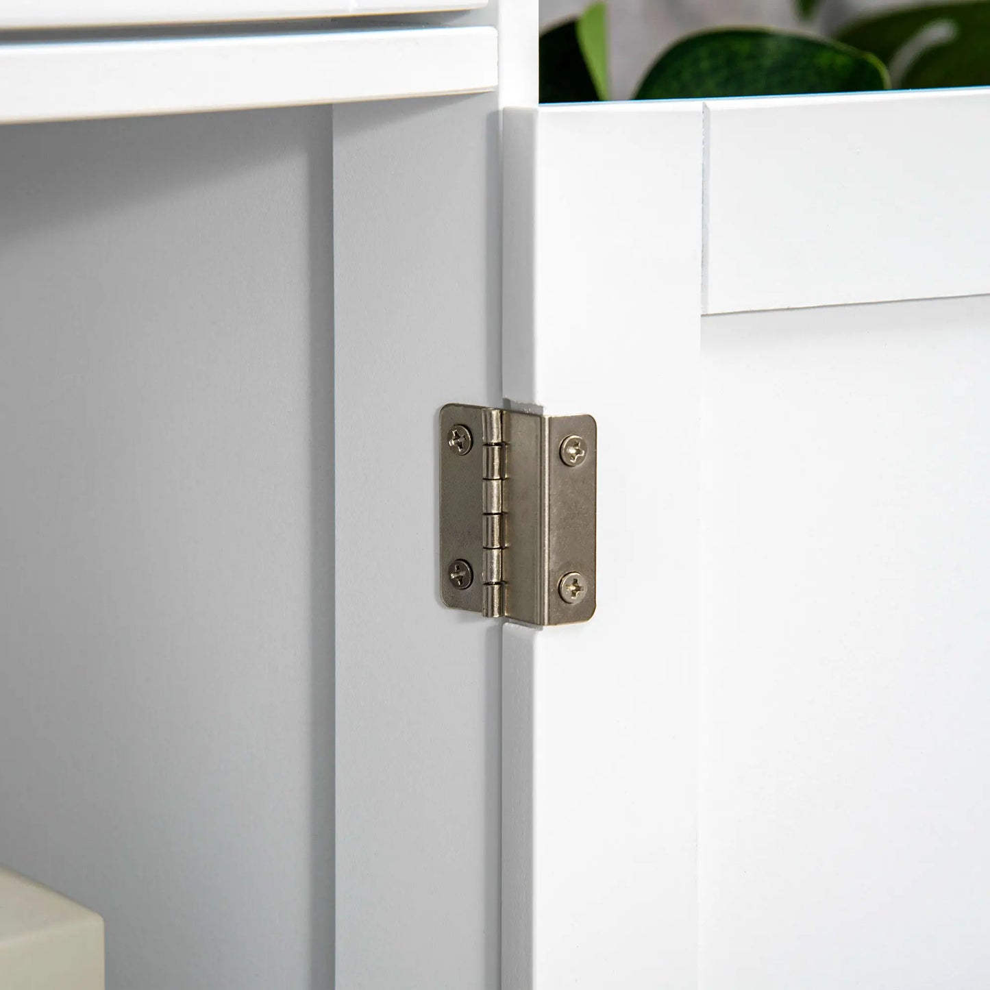 Bathroom Storage Cabinet, 2 Drawers, Adjustable Shelf, White Bathroom Cabinets at Gallery Canada