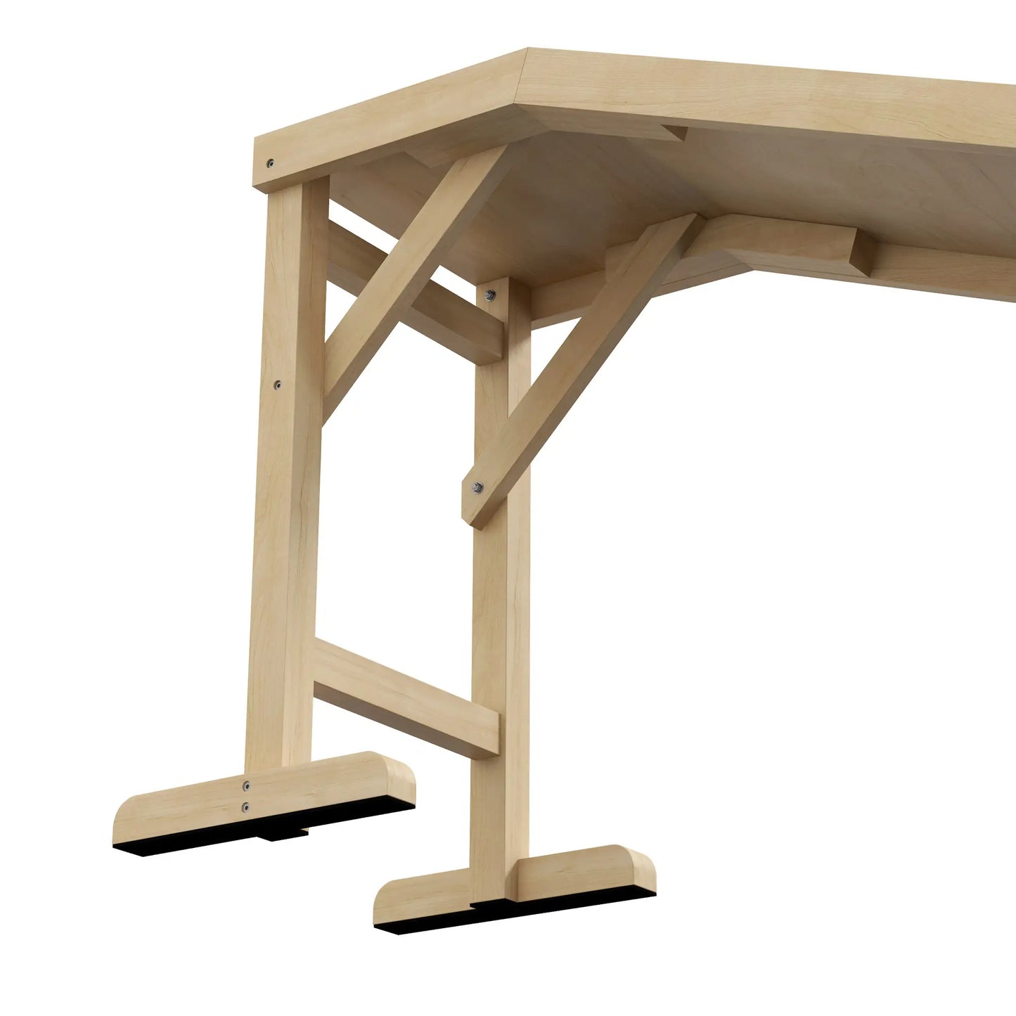 Pet Ramp Bed Steps, Non-Slip Carpet, 74"L x 16"W x 25"H, Natural Dog Stairs at Gallery Canada