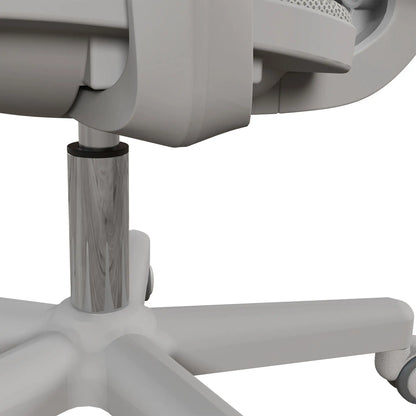 Mesh Back Office Chair, Swivel Castors, Arm, Grey Office Chairs at Gallery Canada