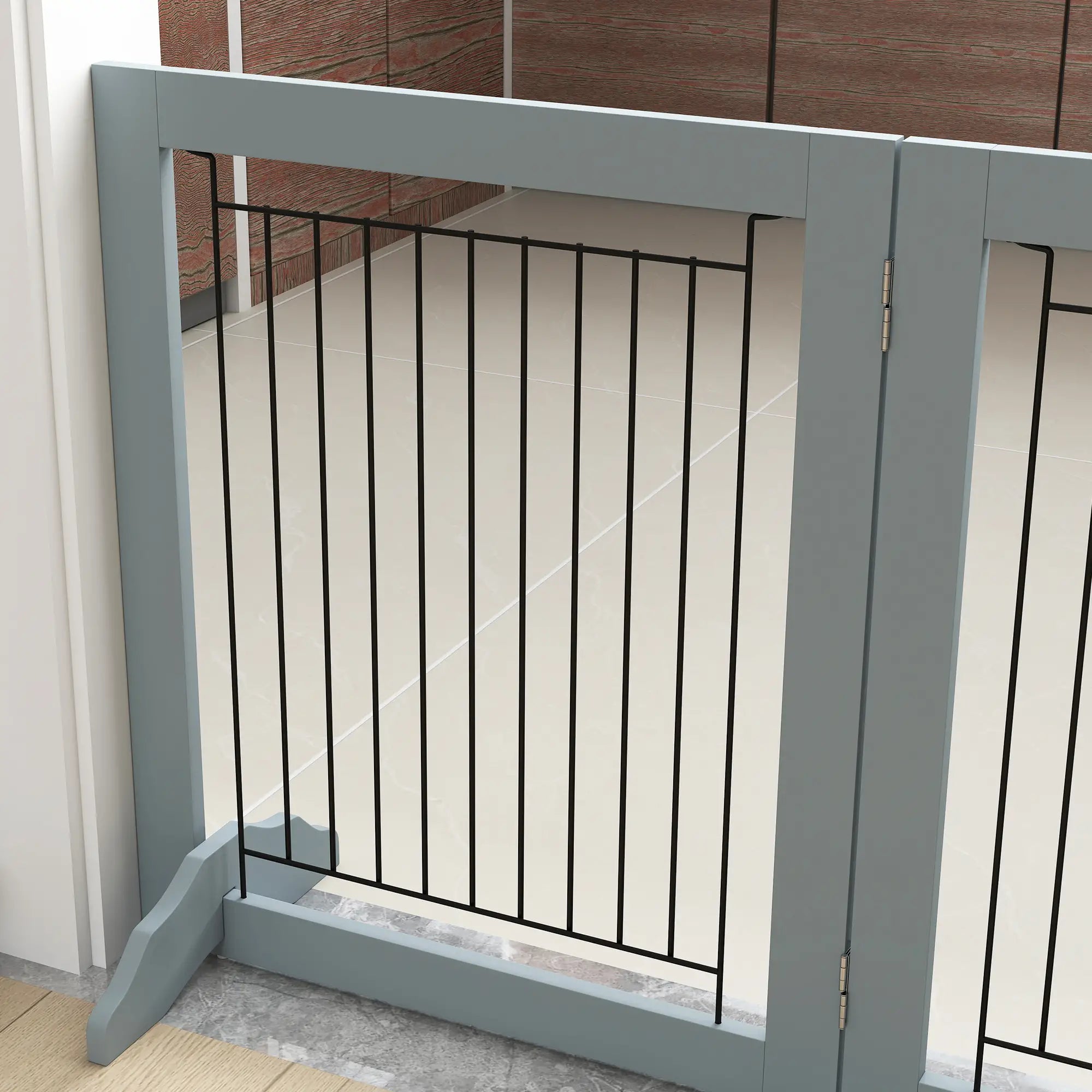 Freestanding Pet Gate, 24