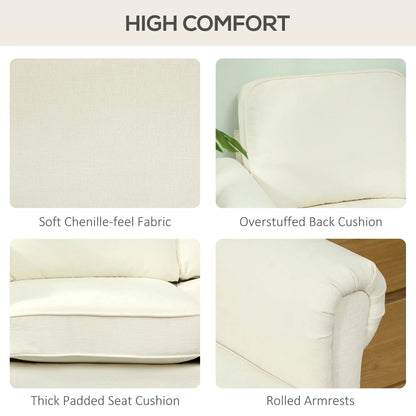 L Shape Sofa, Modern Sectional Couch, Changeable Chaise, Wooden Legs, Cream 3-Seater Sofas at Gallery Canada