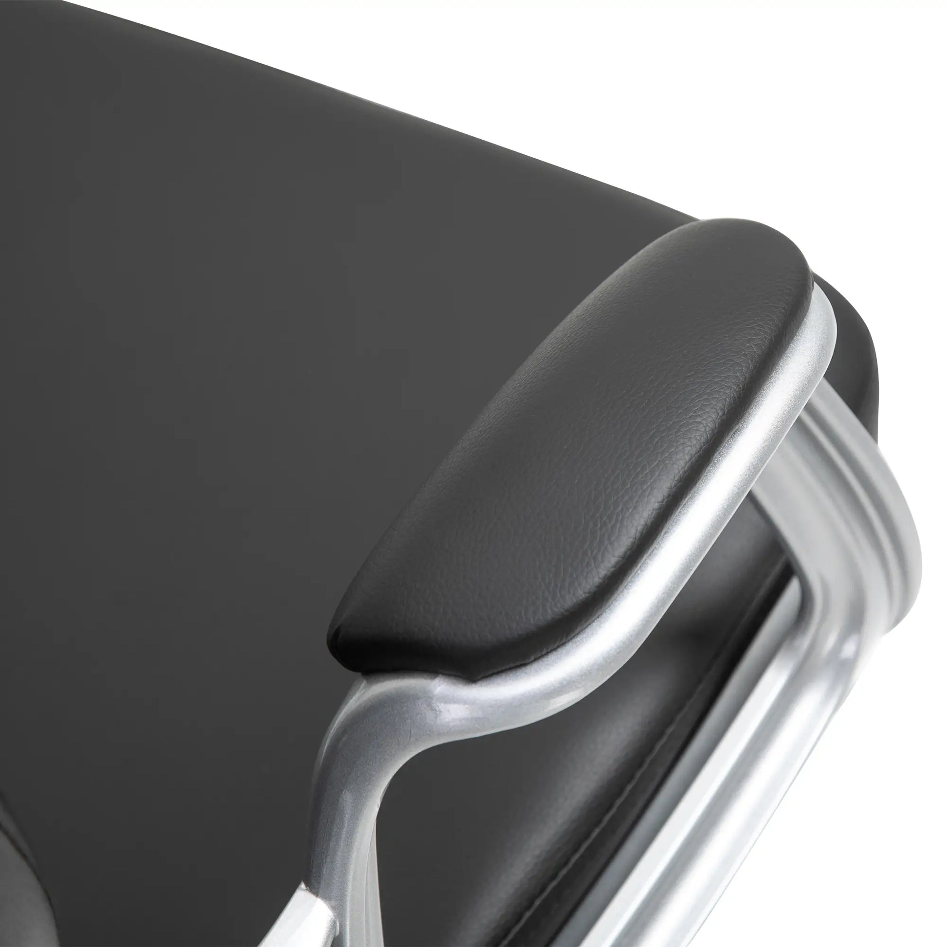 Ergonomic Office Chair, Adjustable Height, Padded Seat, Black Executive & Manager Chairs at Gallery Canada