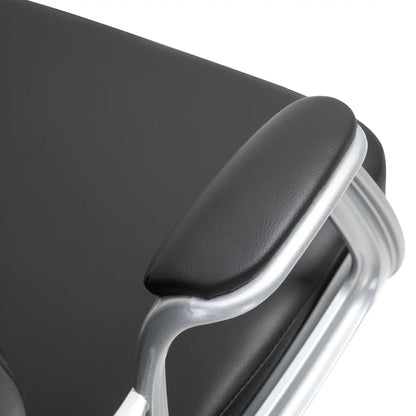 Ergonomic Office Chair, Adjustable Height, Padded Seat, Black Executive & Manager Chairs at Gallery Canada