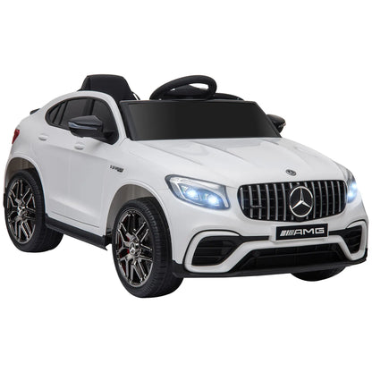 12V/7AH Kids Ride on Car, Electric Car with Remote Control, White Electric Toy Cars White at Gallery Canada