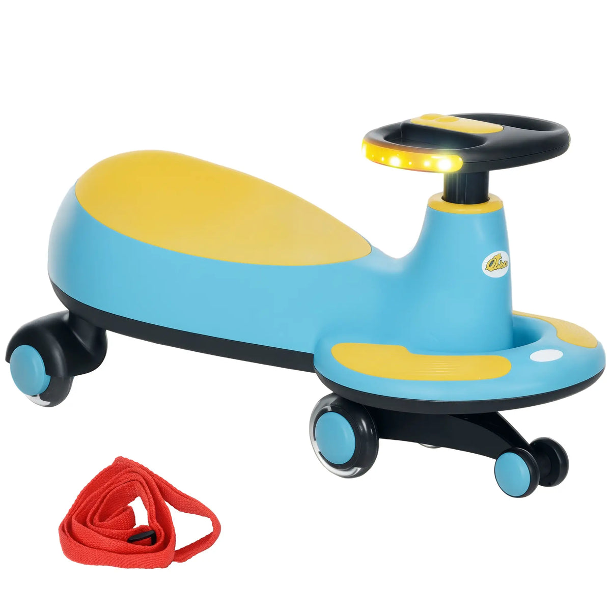 Kids Wiggle Car With Parent Rope, Music, Light, Blue Riding & Rocking Toys at Gallery Canada