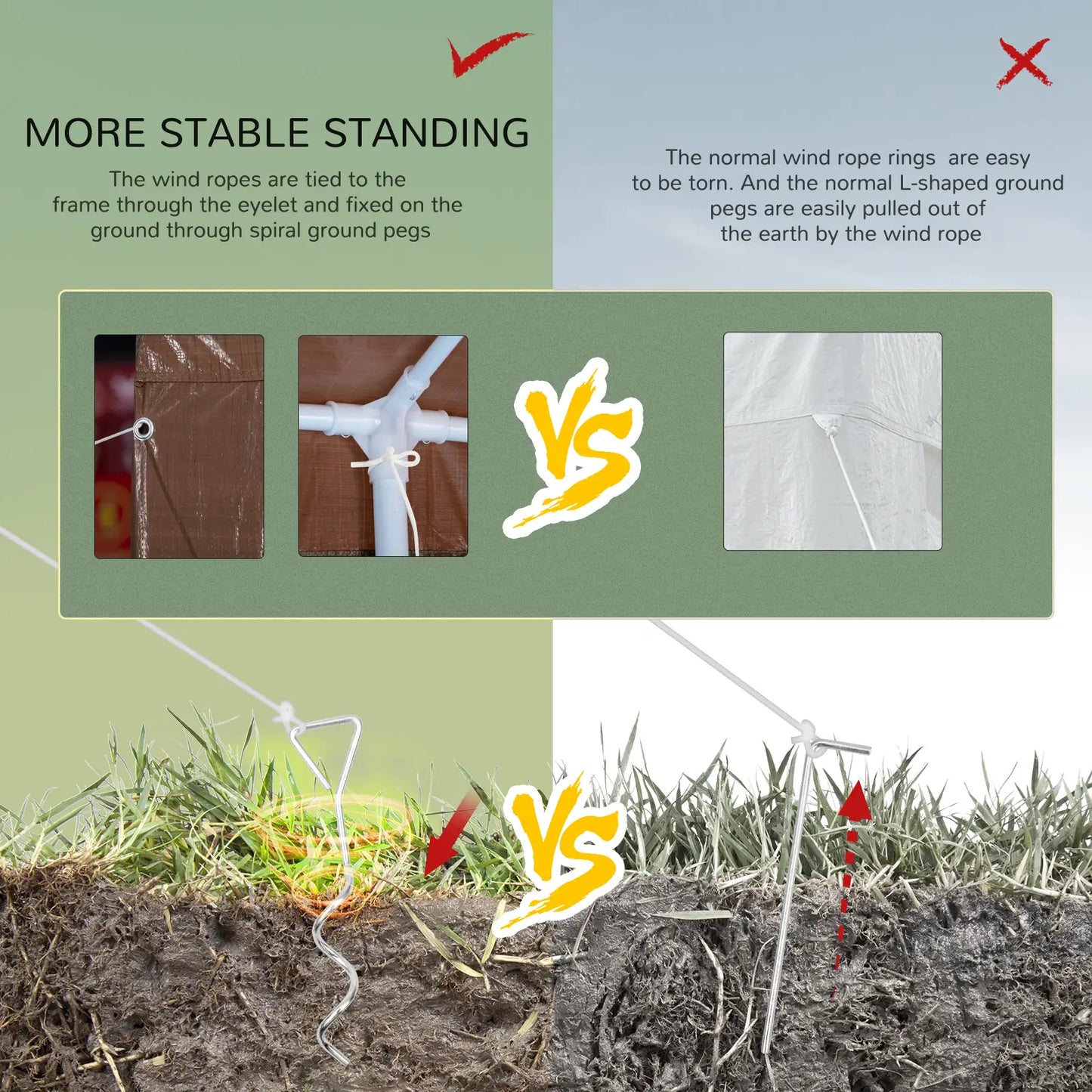 18.7' x 9.4' Party Tent, Portable Wedding Canopy, Outdoor Sunshade with 4 Sidewalls, Coffee Canopy Tents at Gallery Canada