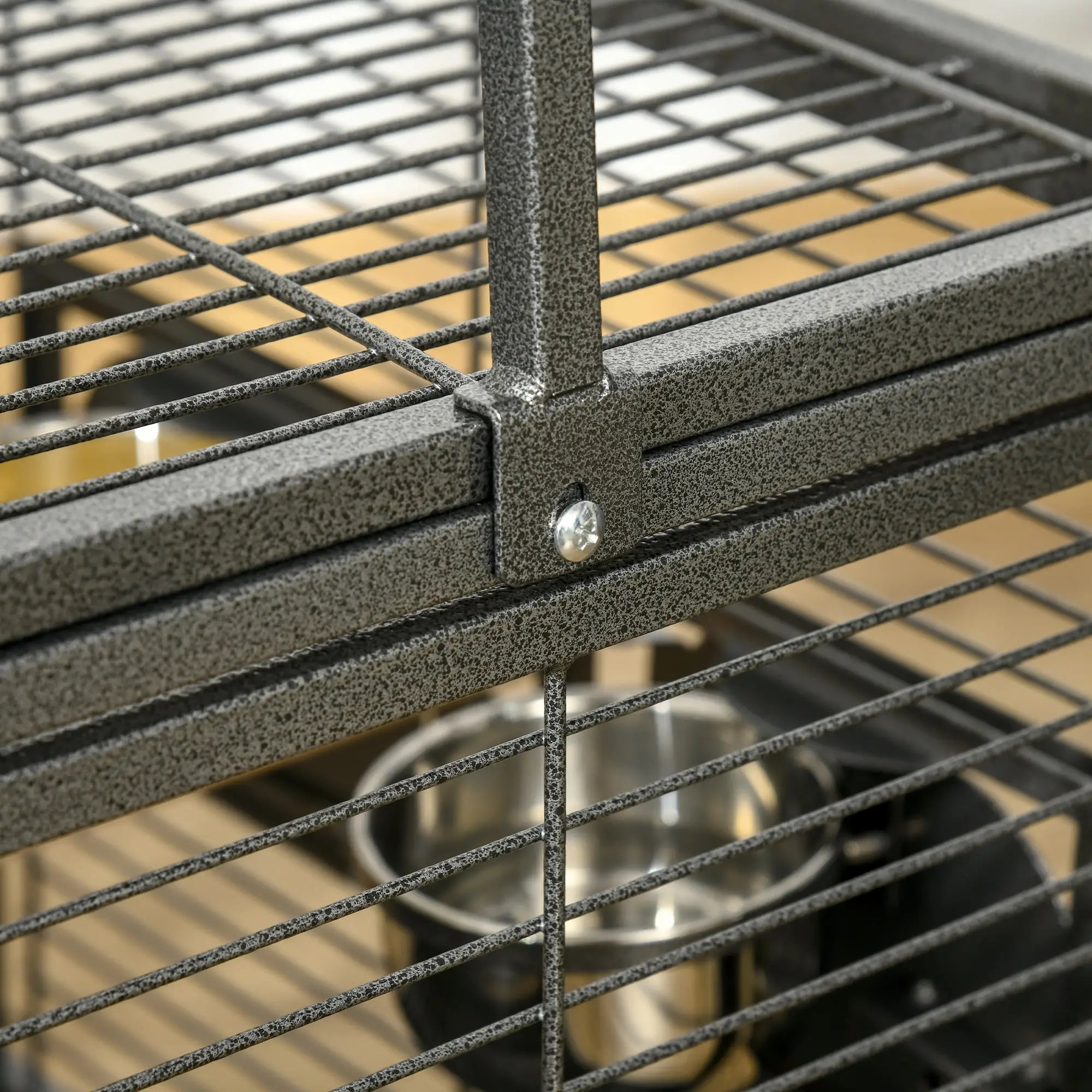Bird Travel Cage for Parrots, Conures, African Grey, Black Bird Cages at Gallery Canada