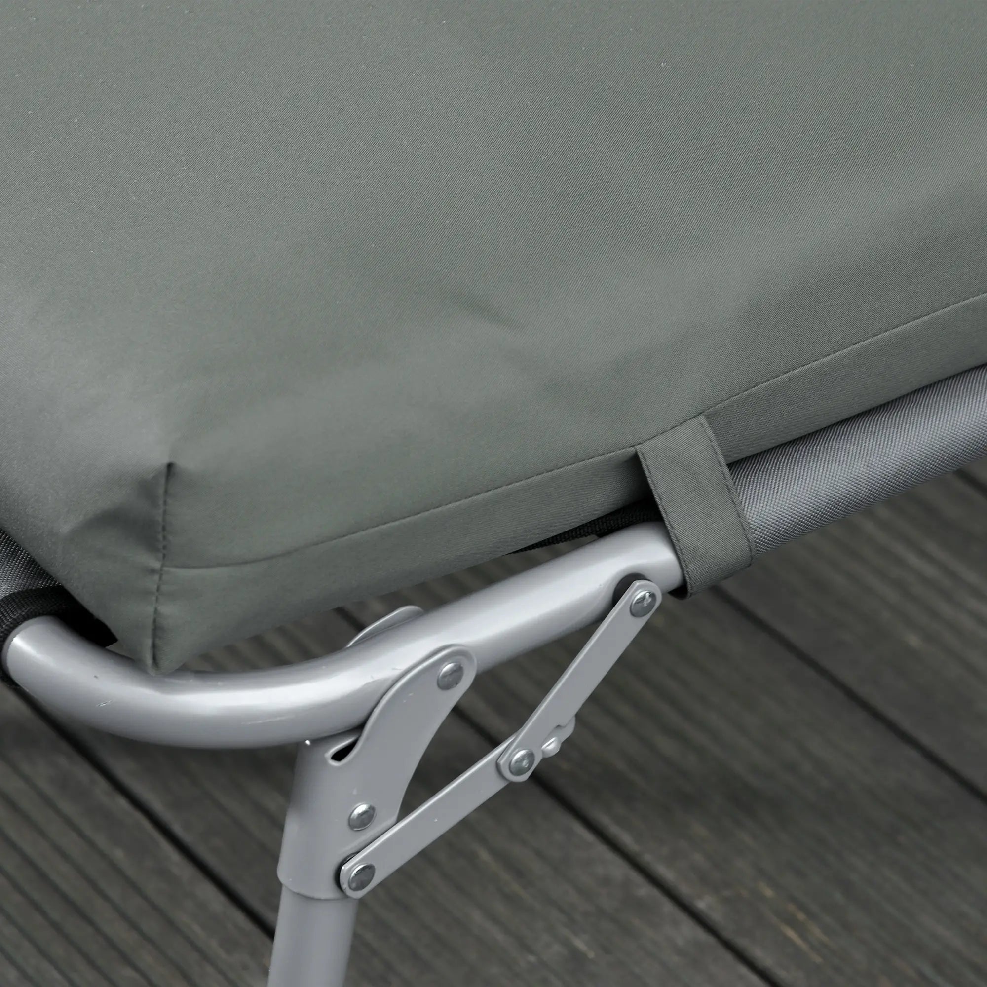 Outdoor Lounge Chair Cushion Set, 77.2