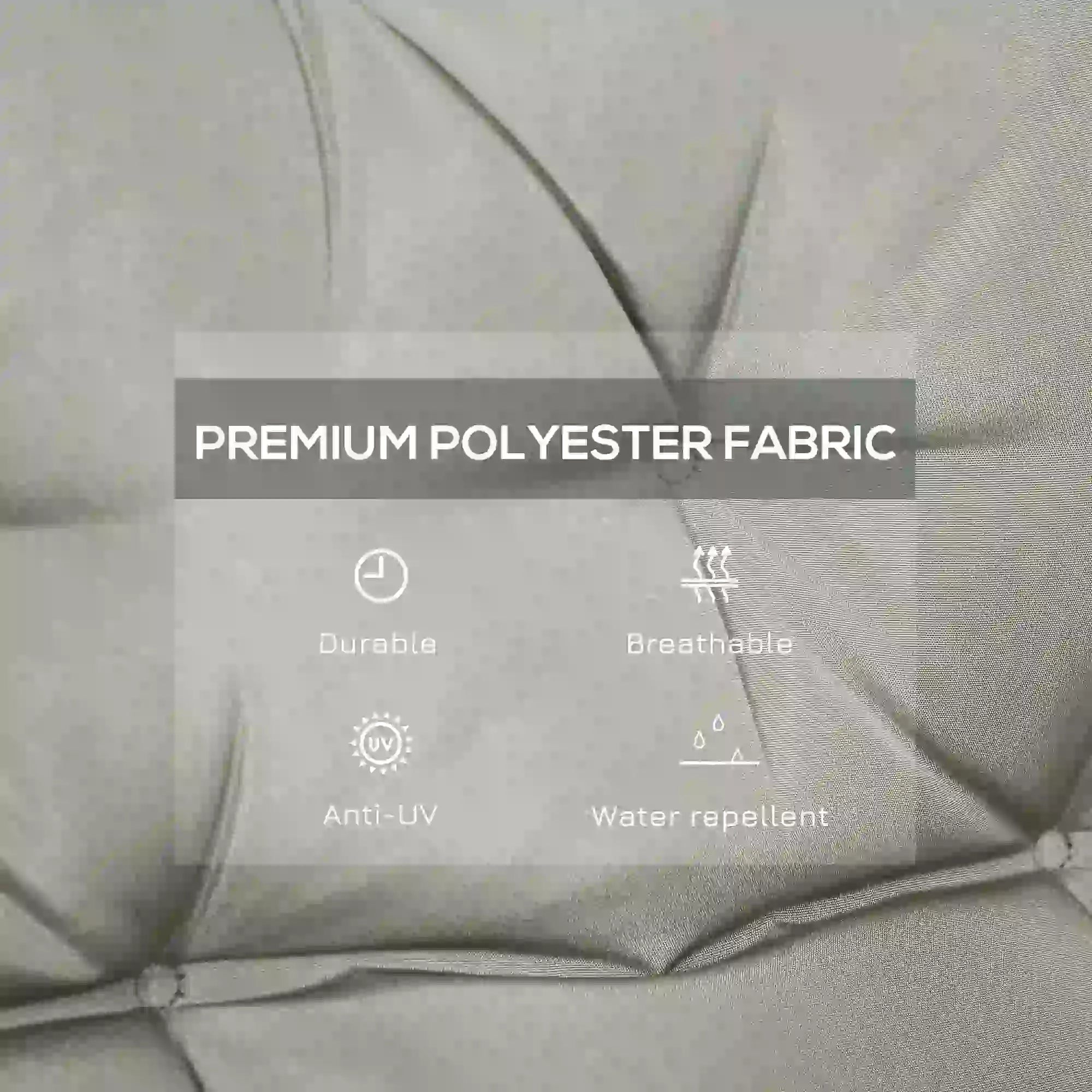 2-Seater Garden Bench Cushion, Swing Chair Mat Replacement, 39.4