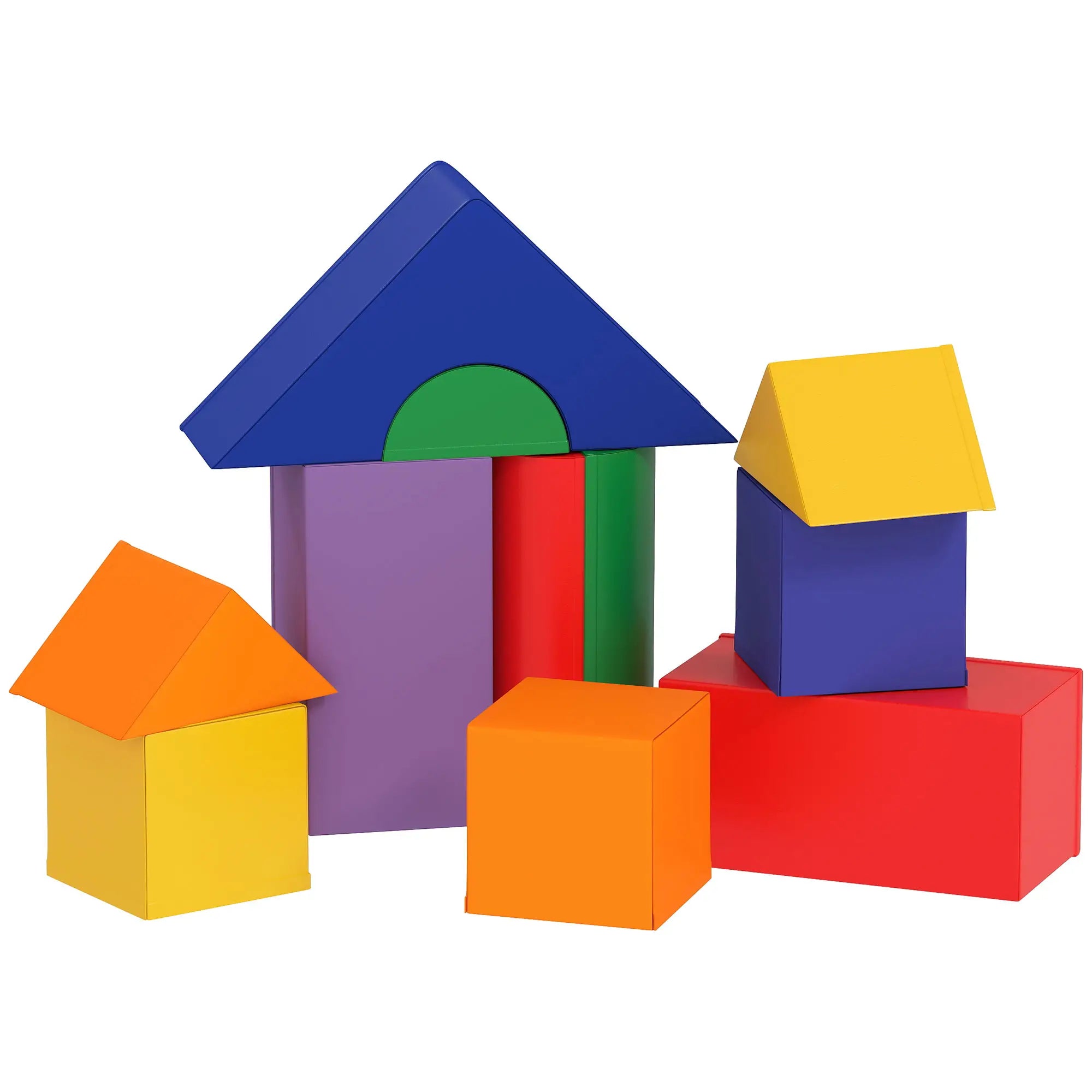 11 Piece Soft Play Blocks, Kids Climb Crawl Gym, Foam Building, Light Color Baby Gym & Playmats at Gallery Canada