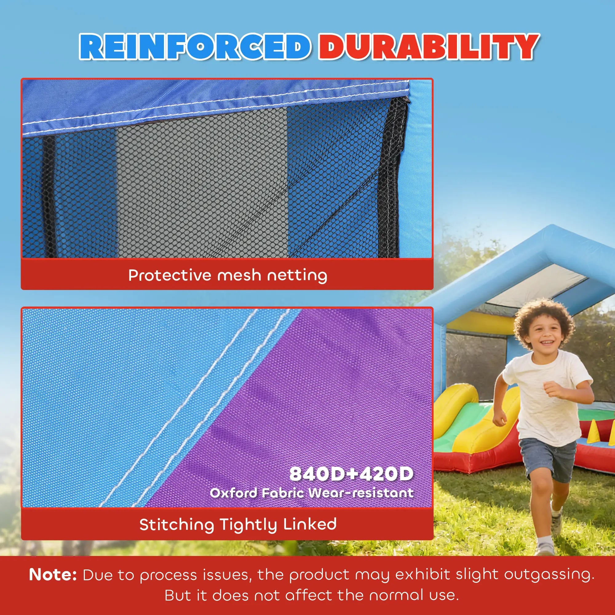 Kids Bouncy Castle, Inflatable Bounce House With Slide, Ball Pit Inflatables at Gallery Canada
