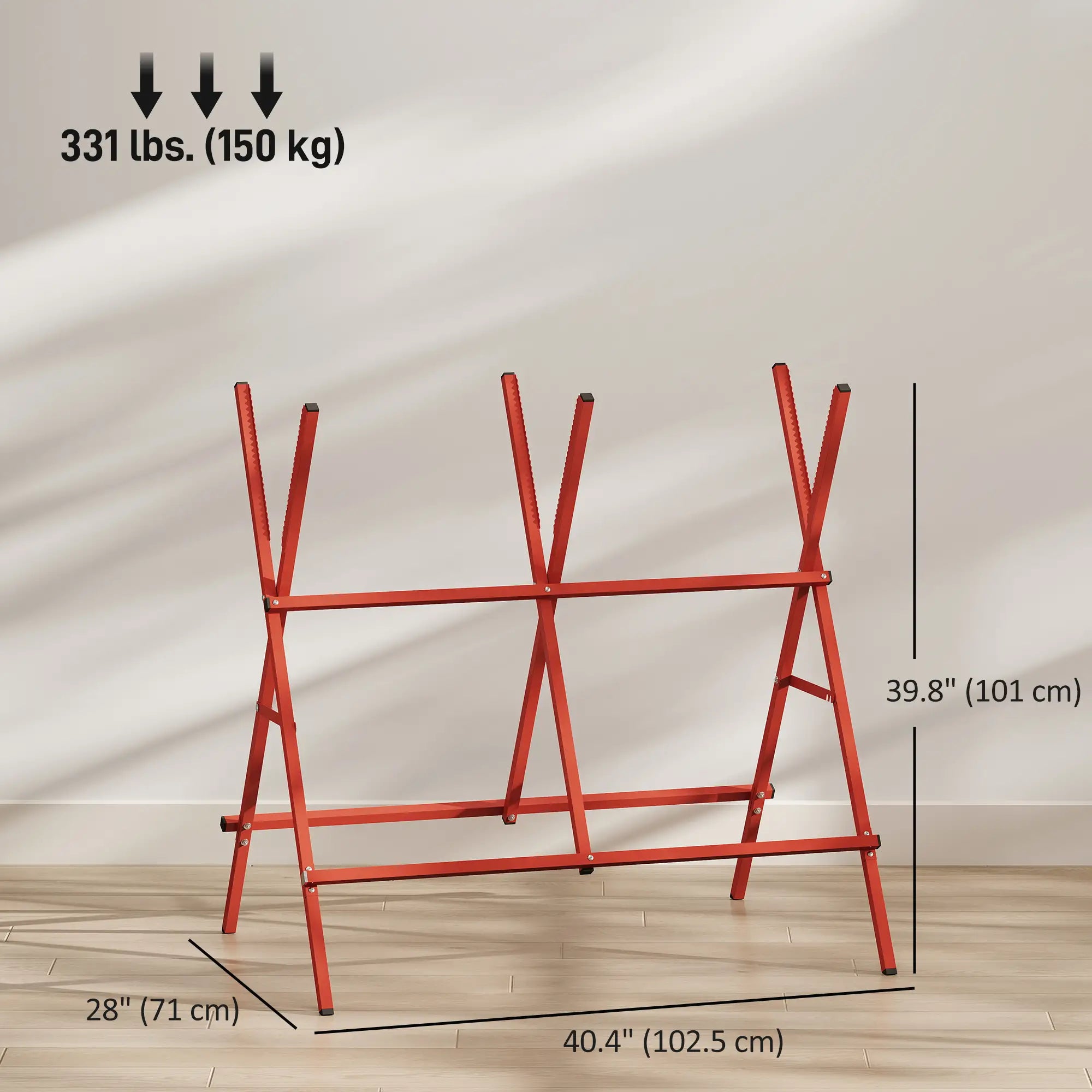 Foldable Saw Horse, Heavy Duty Cutting Stand, A-Frame Tool Organizers at Gallery Canada