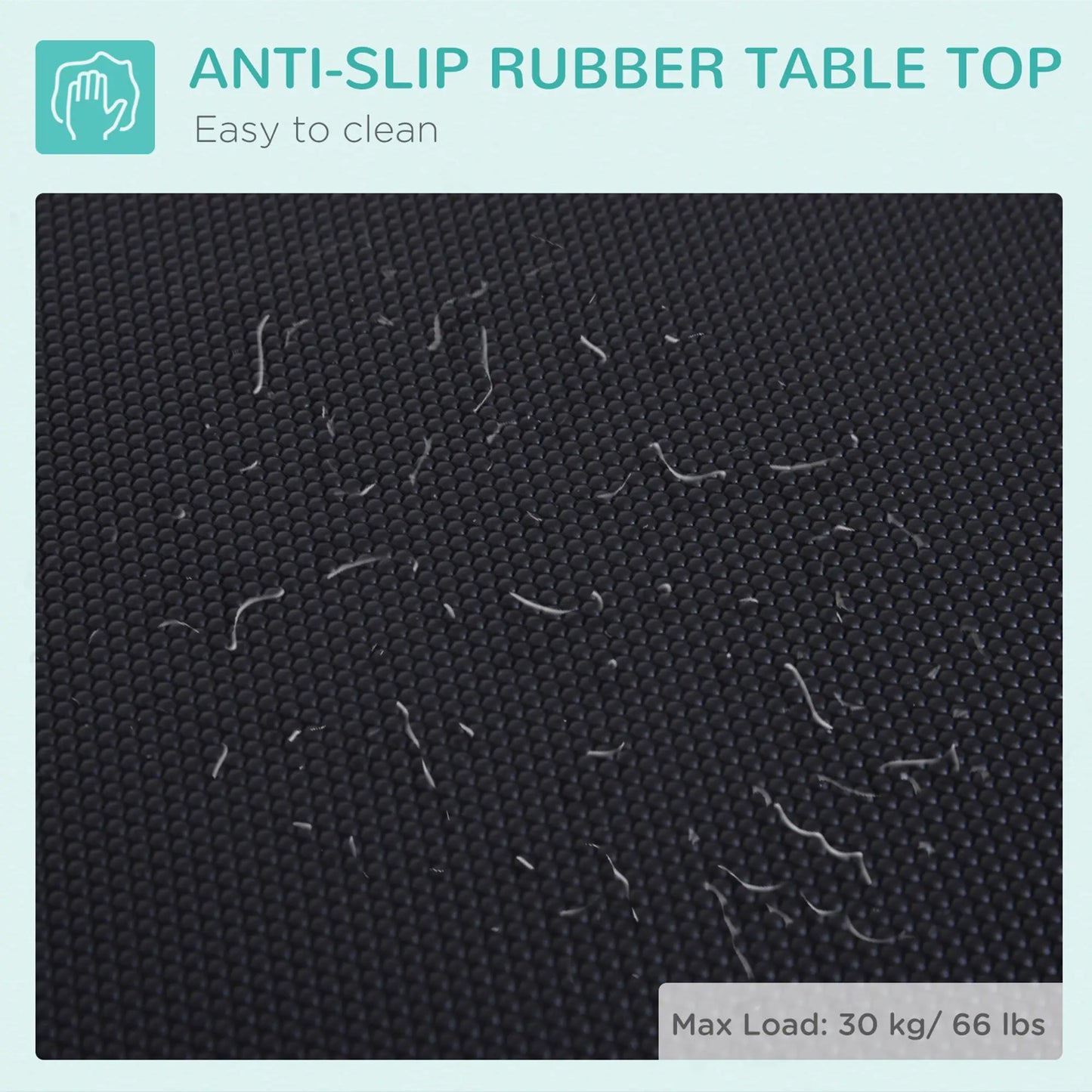 Foldable Pet Grooming Table for Dogs Cats with Adjustable Arm, Non-slip Surface, Black Dog Grooming Tables at Gallery Canada