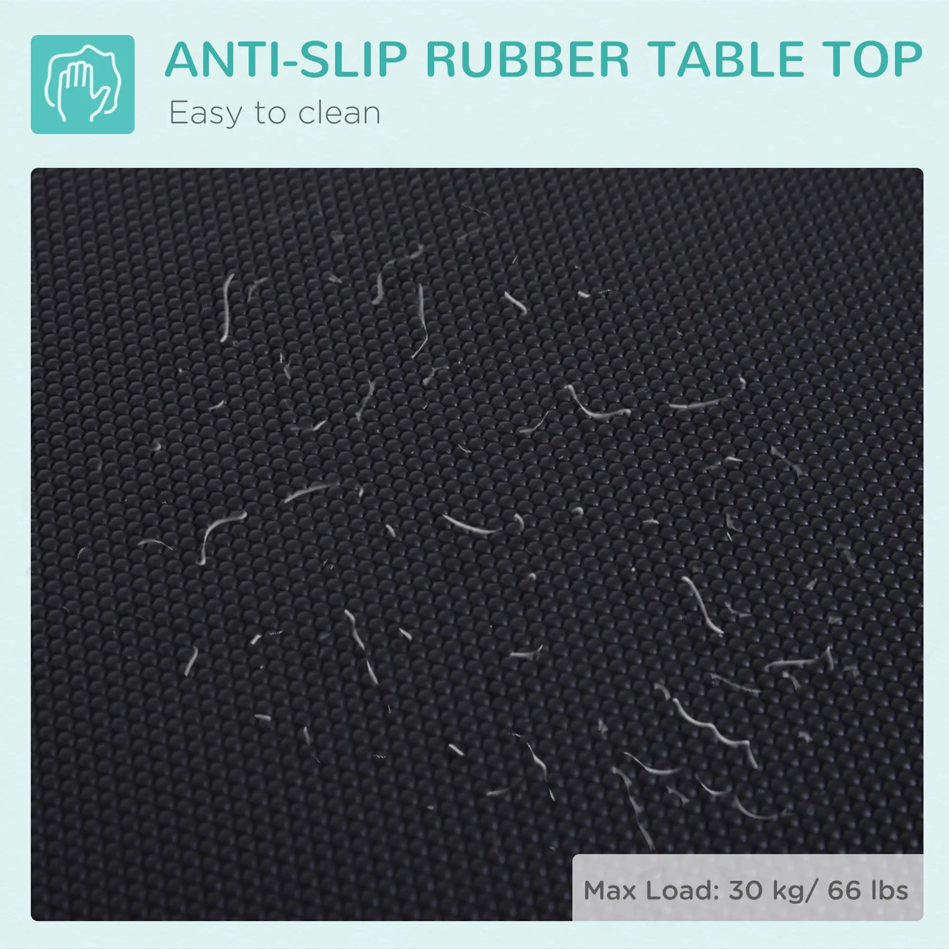 Foldable Pet Grooming Table for Dogs Cats with Adjustable Arm, Non-slip Surface, Black Dog Grooming Tables at Gallery Canada