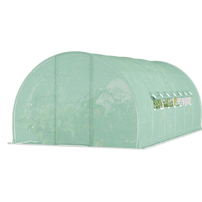 20x10x6.6ft Heavy Duty Walk-in Greenhouse, PE Cover, Green Portable Greenhouses at Gallery Canada