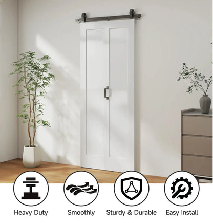 35" x 83" Sliding Door, 3.6FT Bi-Folding Door, Hardware Kit, Paintable MDF Door Hardware at Gallery Canada