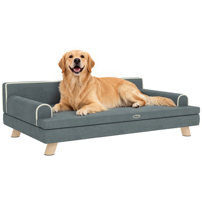 Elevated Dog Sofa Bed, Medium & Large, Dark Grey Dog Sofas at Gallery Canada