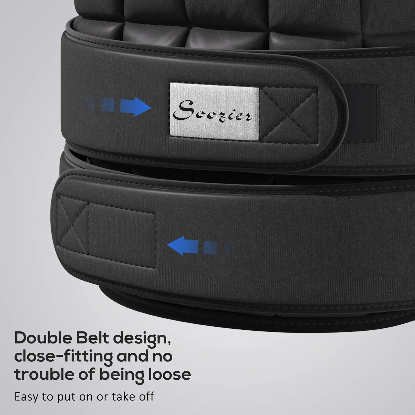 22lbs Weighted Vest, Adjustable Running Vest, 38 Weight Bags, Black Strength Training Equipment at Gallery Canada