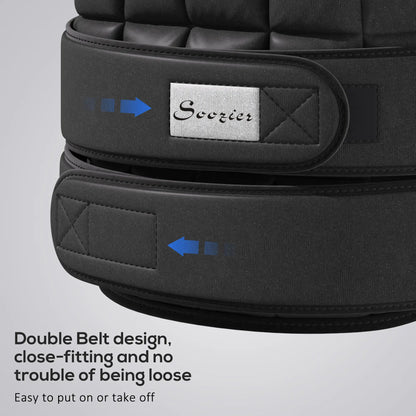 22lbs Weighted Vest, Adjustable Running Vest, 38 Weight Bags, Black Strength Training Equipment at Gallery Canada
