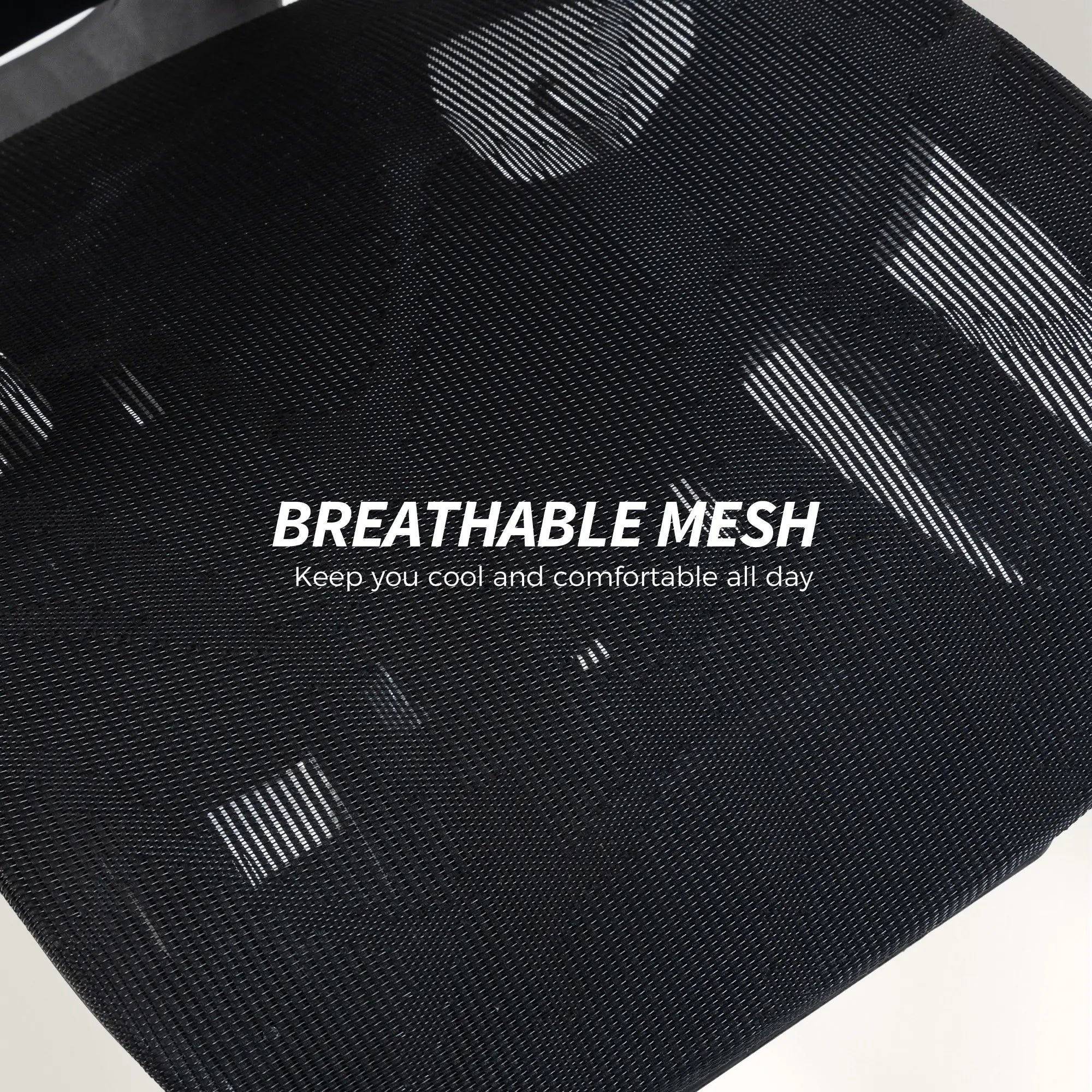 Ergonomic Mesh Office Chair, High Back, Lumbar Support, Black Task Chairs at Gallery Canada