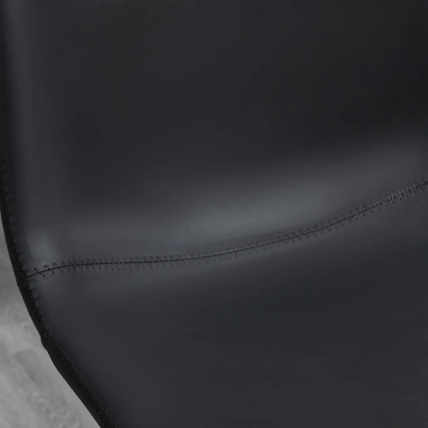 Adjustable Counter Height Bar Stools, Set of 2, 360° Swivel, Vintage Leather, Retro Grey, Grey Bar Stools at Gallery Canada