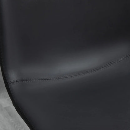 Adjustable Counter Height Bar Stools, Set of 2, 360° Swivel, Vintage Leather, Retro Grey, Grey Bar Stools at Gallery Canada