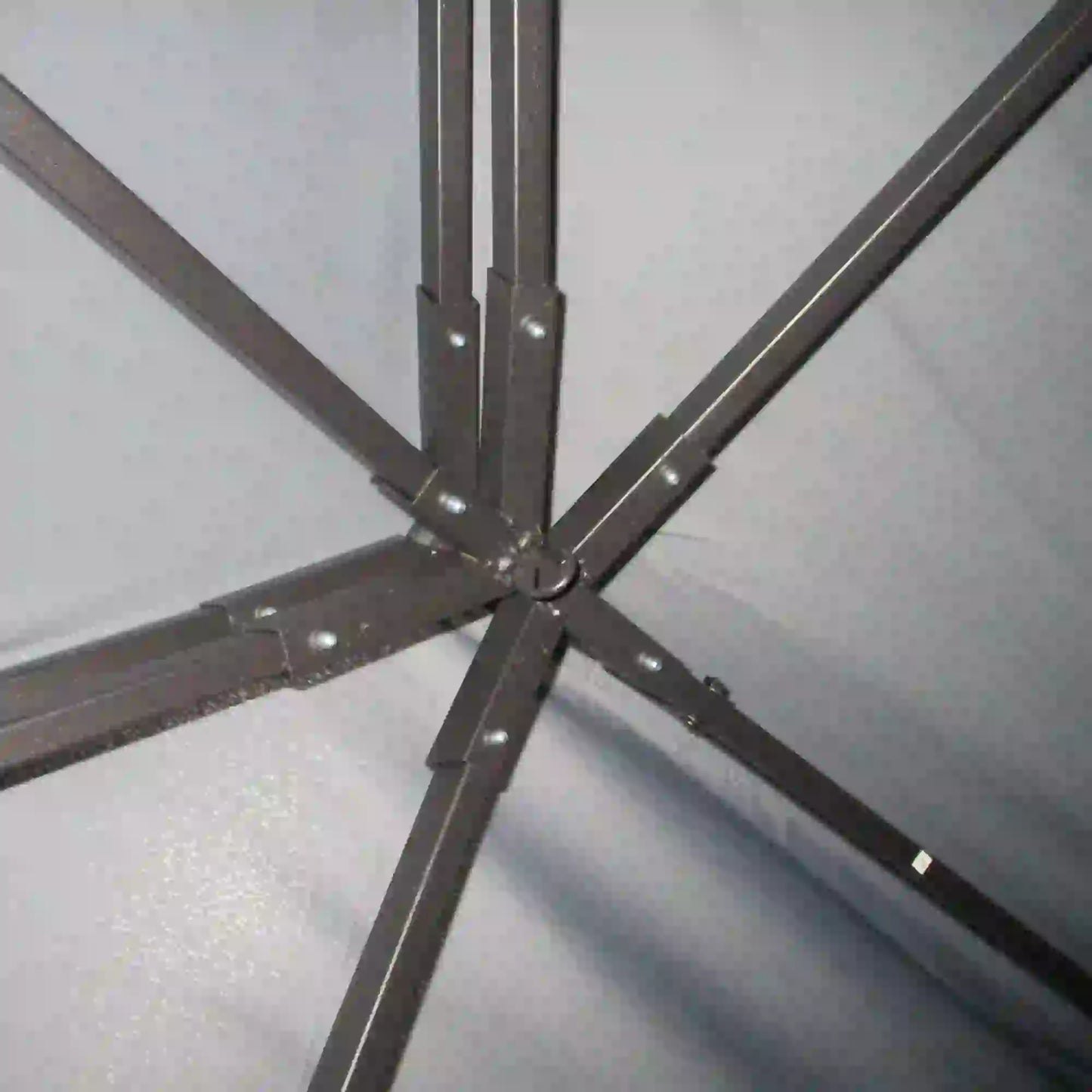 13' x 10' Patio Gazebo, Double Roof Canopy Shelter with Netting, Dark Grey Gazebos at Gallery Canada
