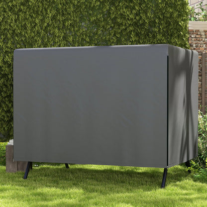 3-Seater Patio Swing Cover, Waterproof, 85" x 61" x 59", Dark Grey Patio Furniture Covers at Gallery Canada