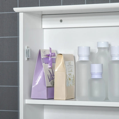 Wall Mounted Bathroom Mirror Cabinet, With Shelves, White Mirror Medicine Cabinets at Gallery Canada