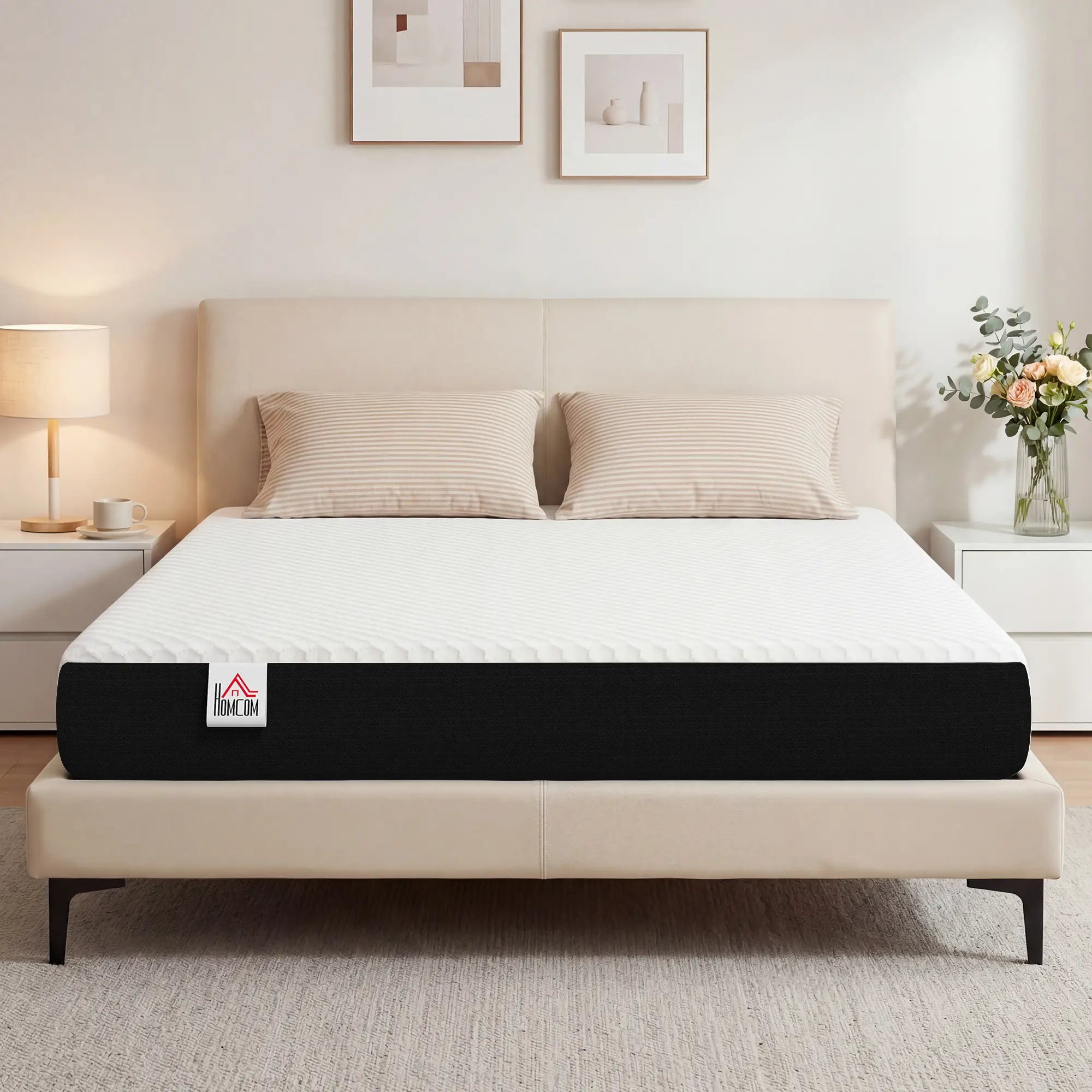 8 Inch Memory Foam Mattress, Medium Firm, CertiPUR-US Certified Mattresses at Gallery Canada