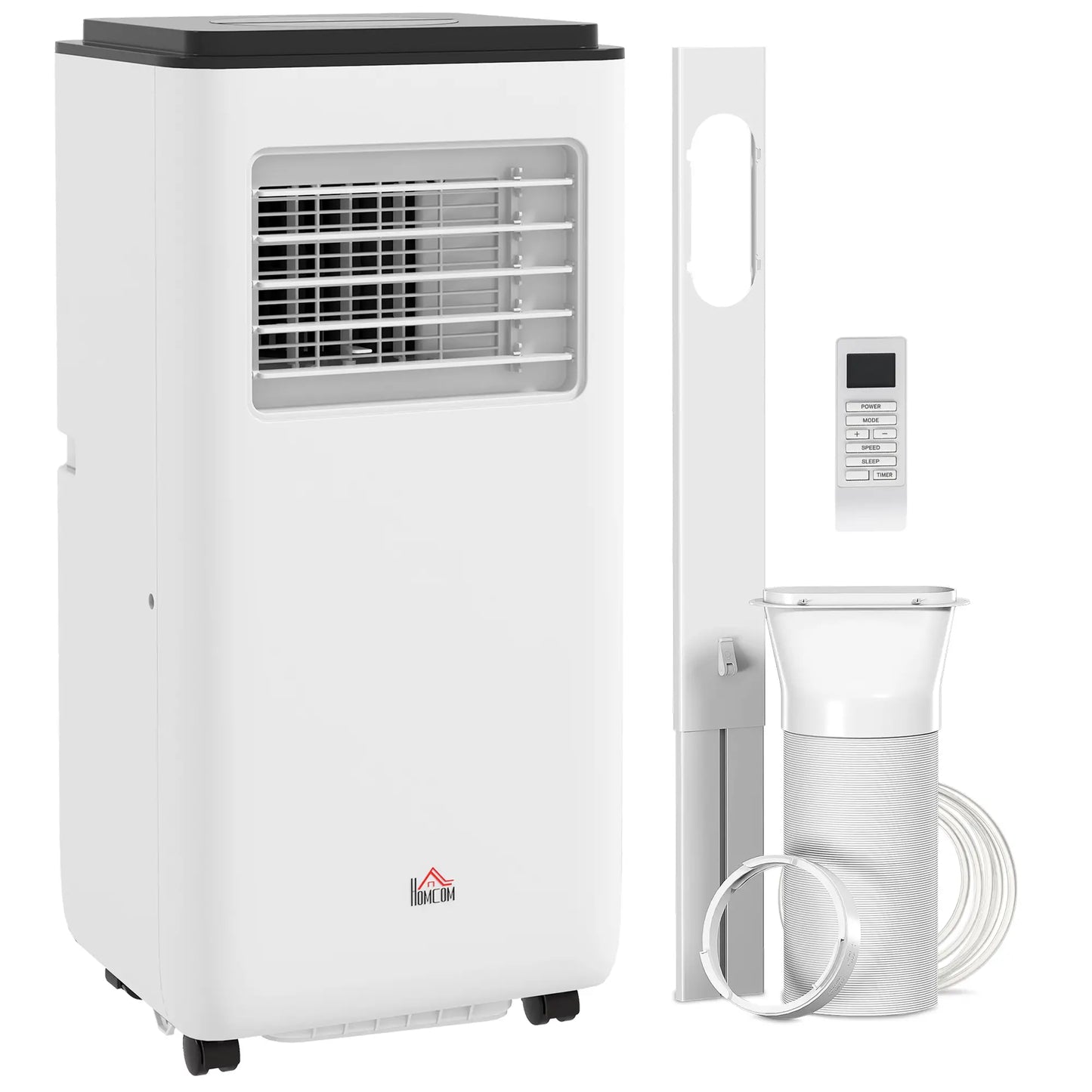 10,000 BTU Mobile Air Conditioner, 440 Sq. Ft., Dehumidifier Fan, White Air Conditioner at Gallery Canada