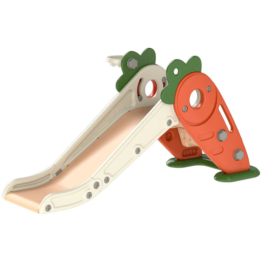 Foldable Toddler Slide, Basketball Hoop, Climber, 1-3 Years, Orange Gym Sets & Swings Orange at Gallery Canada