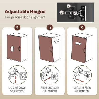 Sideboard Buffet Cabinet, 40" Black, Coffee Bar with Drawer, Doors, Shelves, Black Bar Cabinets at Gallery Canada