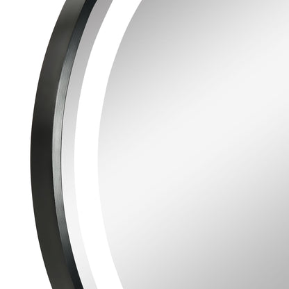 LED Bathroom Mirror, Dimmable Anti Fog, 3 Temperatures, 24 Inch, Color Wall Mirrors at Gallery Canada