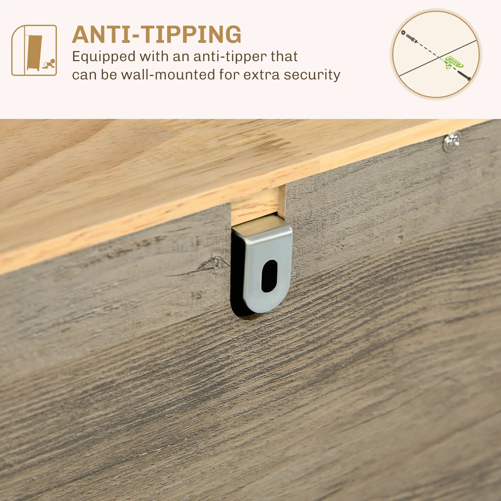 Modern Sideboard, Buffet Cabinet with Storage, Drawers, Adjustable Shelves, Washed Grey Bar Cabinets at Gallery Canada