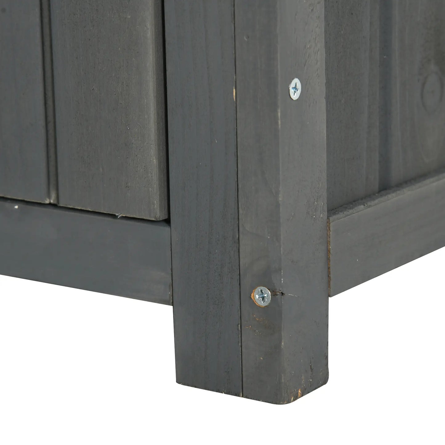 30" x 21" x 71" Garden Storage Shed, Water-Resistant, Grey Sheds at Gallery Canada
