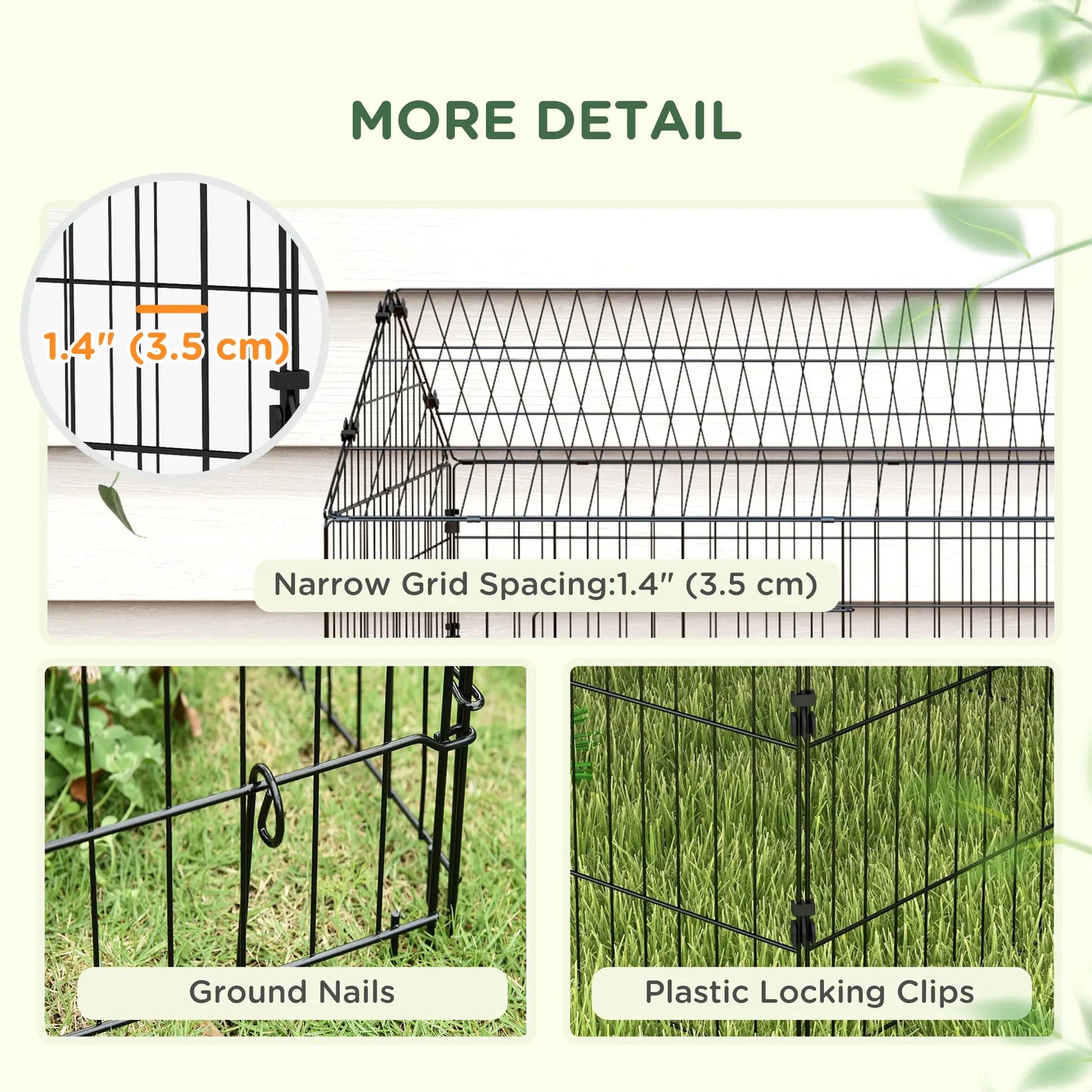 87" Small Animal Cage with Roof, Indoor/Outdoor Use, for Chicken, Rabbits, Chinchillas, Silver Houses & Habitats at Gallery Canada