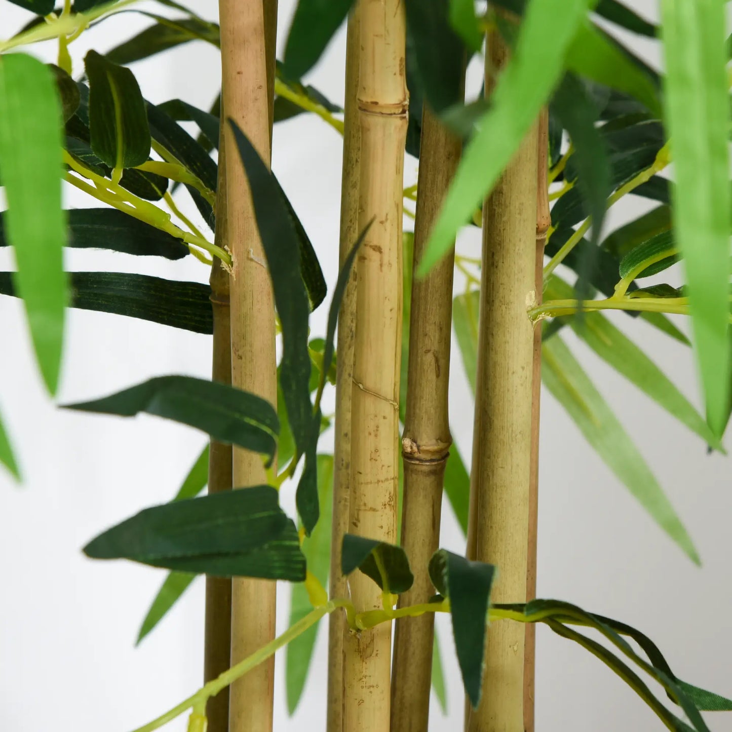 Set of 2 5FT Artificial Bamboo Trees in Pot, Home Office Decor, Green Artificial Trees at Gallery Canada