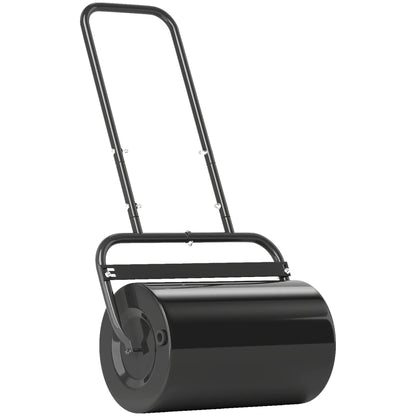 Heavy Duty Lawn Roller, 20" Push Tow Sod Roller, Grass Flattener, Black Lawn Rollers at Gallery Canada