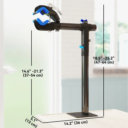 Bicycle Repair Stand, Wall Mount Rack with Adjustable Clamp Bike Repair Stands at Gallery Canada