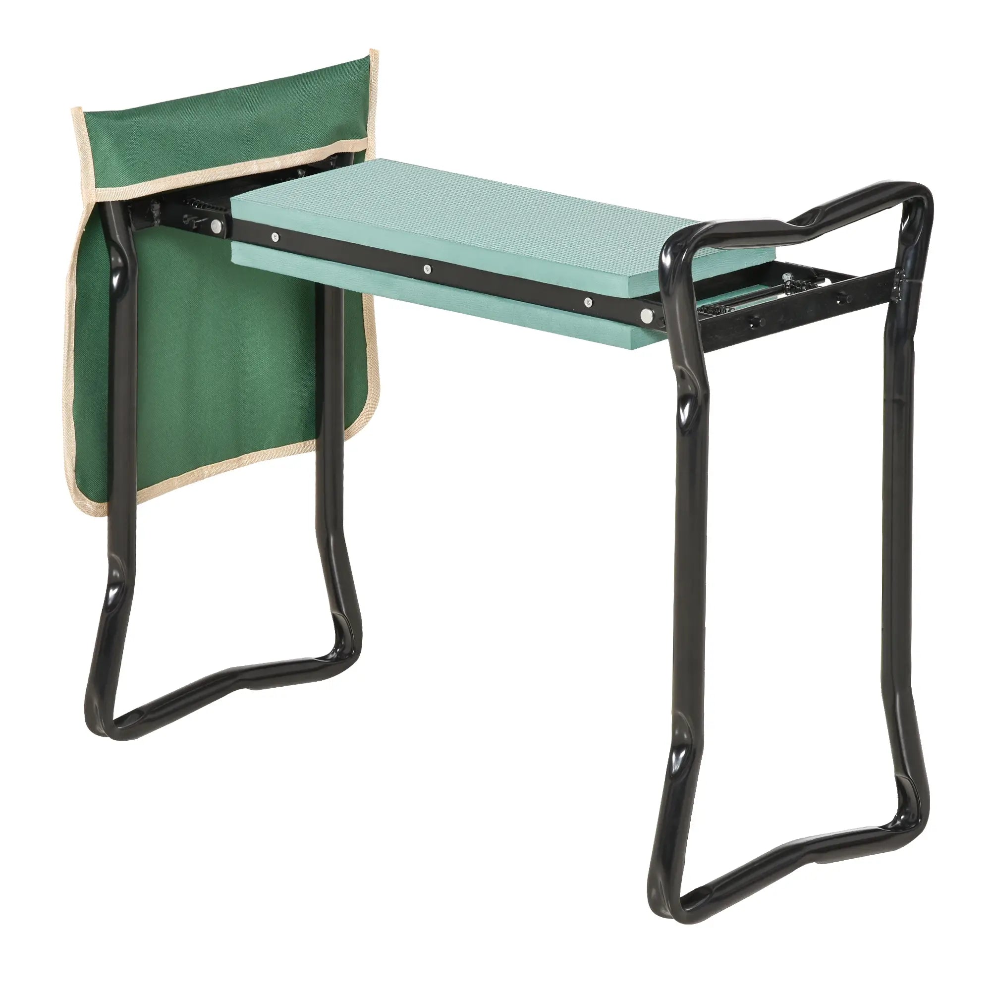 Foldable Garden Kneeler Seat, EVA Foam Pad, Tool Pouch, Green Garden Accessories at Gallery Canada