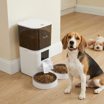Automatic Cat Feeder, App Control, Smart Food Dispenser, 10s Voice Recorder, 6L Dog Bowls at Gallery Canada